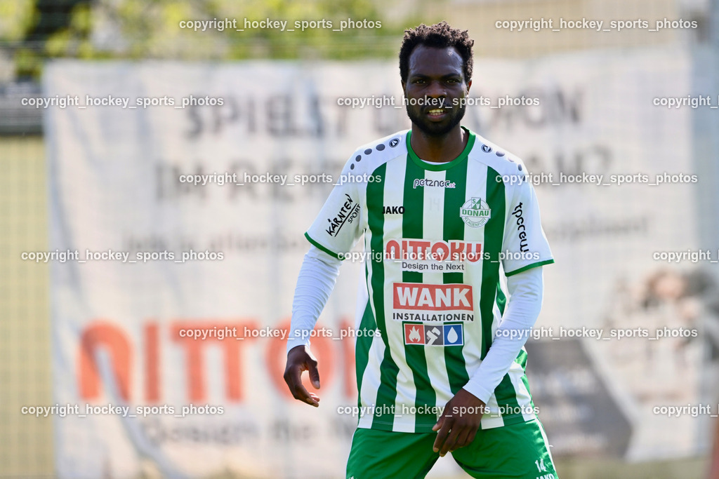 SV Donau Klagenfurt vs. SAK | #14 Boyo Jarjue SV Donau,  SV Donau Klagenfurt vs. SAK, SV Donau Klagenfurt vs. SAK am 11.04.2026 in Klagenfurt (Sportplat Donau ), Austria, (Photo by Bernd Stefan)