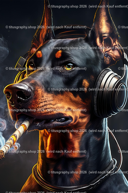Hasch-Dog 002 Generated Image | titusgraphy-shop: Geschenkideen mit Qualitätsfotos. titusgraphy-shop: gift ideas with quality photos. titusgraphy-shop: idées cadeaux avec photos de qualité.  - Realisiert mit Pictrs.com
