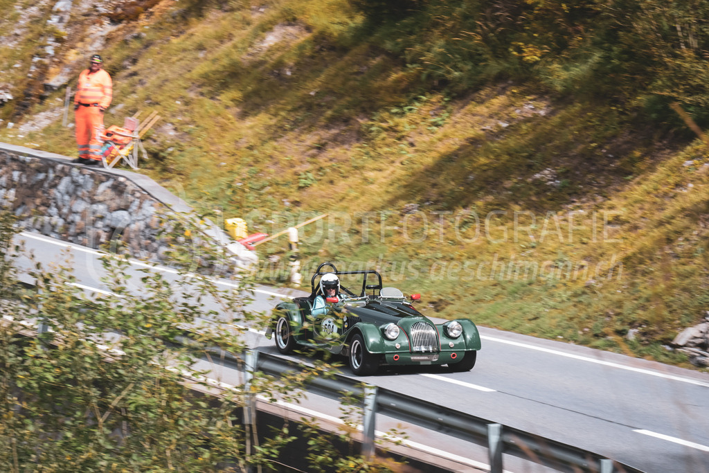 21. Arosa ClassicCar 2025 - 7. =September= 2025 | Luis Maissen aus Rüti (SUI) in einem Morgan Super Sport Racing Ford aus dem Jahre 1965 mit Startnummer 604 am Arosa ClassicCar 2025 in der Kategorie Demo..@arosaclassiccar, @arosa.official, #arosaclassiccar, #arosa, #76curves, #classiccarBild: Sportfotografie Markus Aeschimann | www.markus-aeschimann.ch - Realisiert mit Pictrs.com
