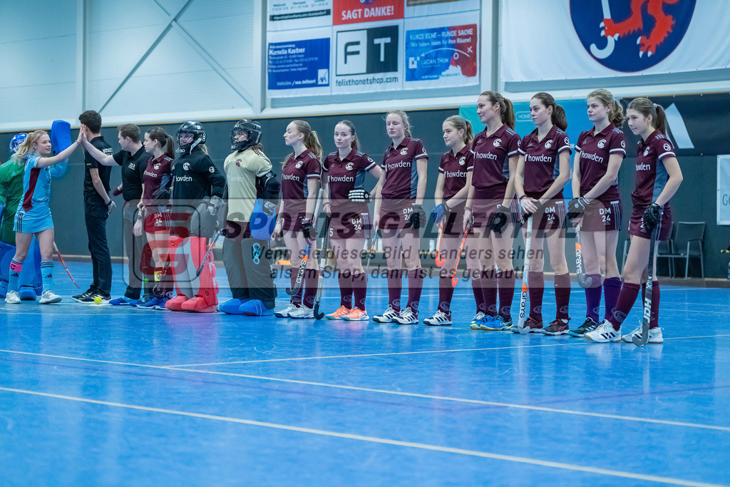 HK_20240303_108907 | 2. Halbfinale Deutsche Meisterschaft WU16 am 3.3.2024 Halle DHC, Düsseldorf ,