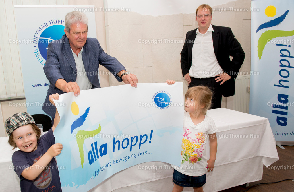 _DSC7813 | Dietmar-Hopp-Stiftung,Mannheim,Luisenpark,Dietmar Hopp praesentiert die neue Aktion "alla Hopp",Bild: THomas Neu