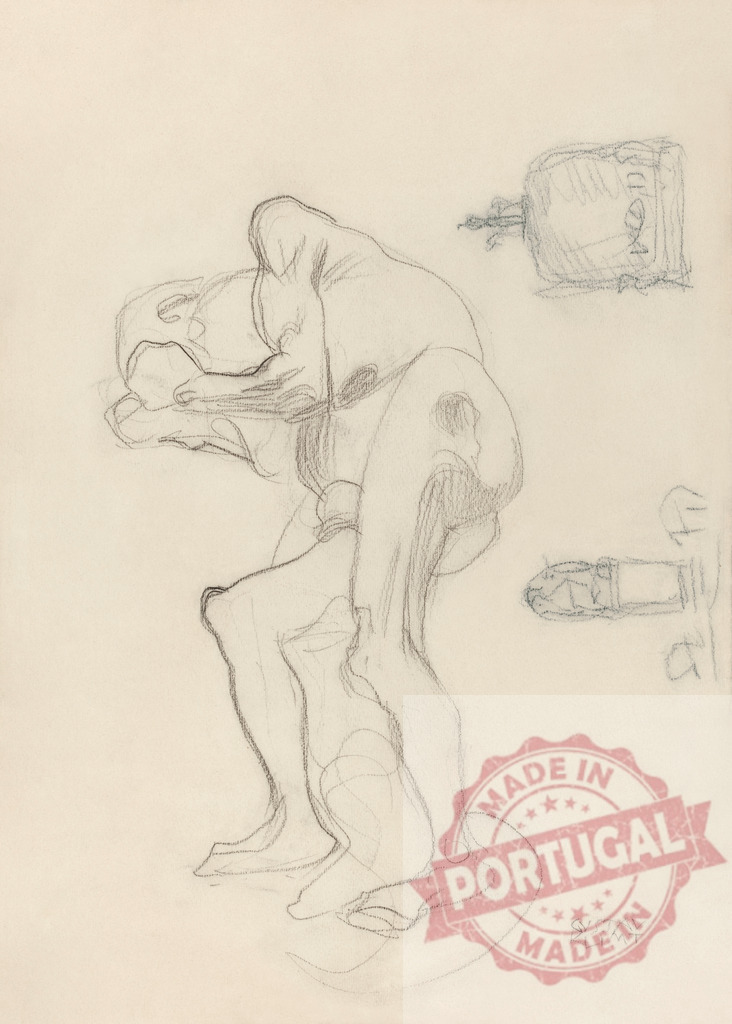 Study of a Nude Old Woman Clenching Her Fists, and Two Decorative Objects (ca. 1901) by Gustav Klimt. Original from The National Gallery of Art. Digitally enhanced by rawpixel. | Study of a Nude Old Woman Clenching Her Fists, and Two Decorative Objects (ca. 1901) by Gustav Klimt. Original from The National Gallery of Art. Digitally enhanced by rawpixel. - Realisiert mit Pictrs.com