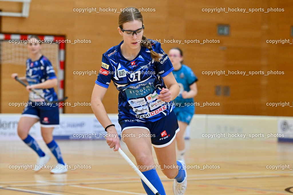 VSV Unihockey Damen vs. FCB München | #27 Paula Bildstein VSV Unihockey, VSV Unihockey Damen vs. FCB München, VSV Unihockey Damen vs. FCB München am 24.01.2026 in Villach (Ballspielhalle St. Martin), Austria, (Photo by Bernd Stefan)
