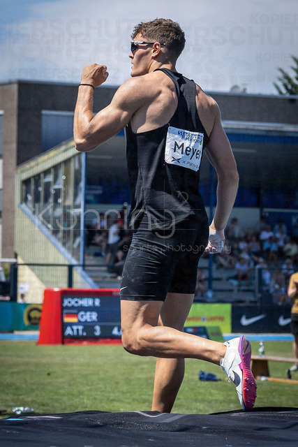 Multisport Event; Ratingen, 28.06.2026 | RATINGEN, GERMANY - JUNE 28, 2026 : Marcel Meyer (GER / Germany) competing in the pole vault during the Multisport Event at Stadion Ratingen on June 28, 2026 in Ratingen, Germany.