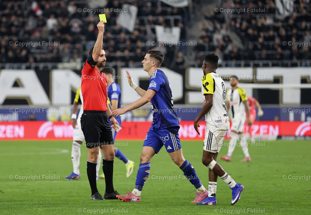 A_LUI_080326_19 | SPORT,FUSSBALL.ADMIRAL BUNDESLIGA LASK -RZ PELLETS WAC 08.03.2026 IM BILD SCHIEDSRICHTER SAFAK BARMAKSIZ FOTO: FOTOLUI/MW