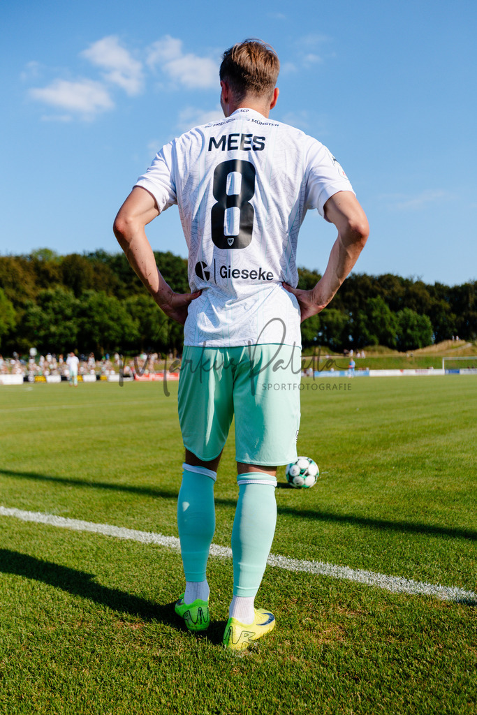 Testspiel, Saison 2026/27: SC Preußen Münster - Kickers Emden | Billerbeck, 10.07.2026: Testspiel, SC Preußen Münster gegen Kickers Emden auf der Anlage des DJK Billerbeck in Billerbeck. Foto: sportfotografie.ms | Markus Paletta - Realisiert mit Pictrs.com