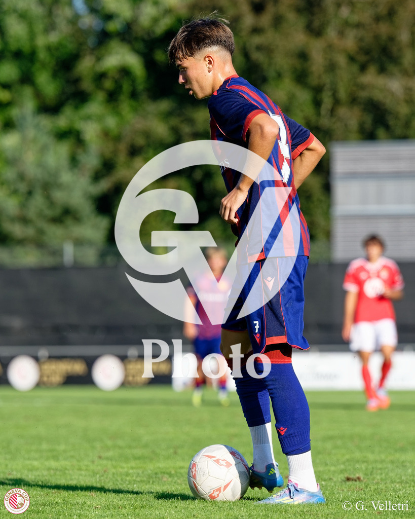 GenevaCup Group Phase - FC Basel v SL Benfica | during the GenevaCup Group Phase match between FC Basel and SL Benfica at Stade des Arberes in Meyrin, Switzerland