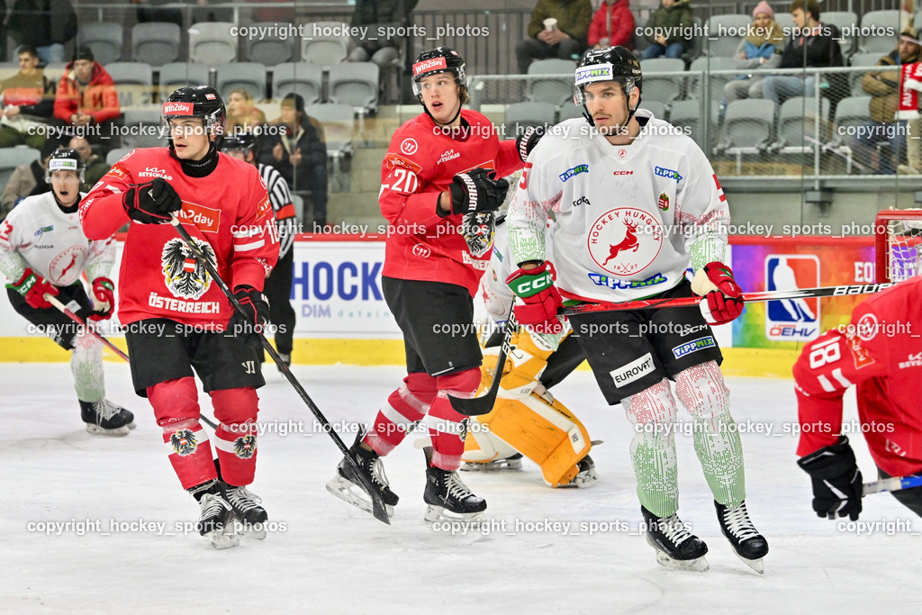 Österreich vs. Ungarn 14.12.2023 | Österreich vs. Ungarn 14.12.2023, Österreich vs. Ungarn  am 14.12.2023 in Klagenfurt (Heidi Horten Arena), Austria, (Photo by Bernd Stefan)