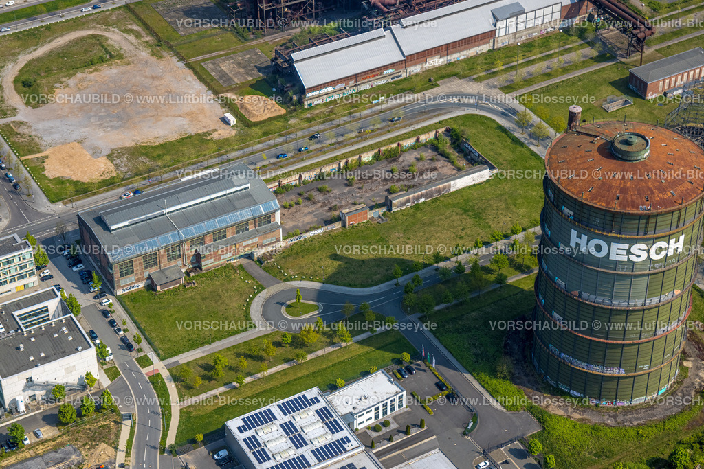 Dortmund220500622PhoenixWest | Luftbild von PHOENIX West , ehemaliges Stahlwerk Phoenix, ZfP – Zentrum für Produktionstechnologie Dortmund , MST: MST.factory dortmund,  Hörde, Dortmund, Ruhrgebiet, Nordrhein-Westfalen, Deutschland 