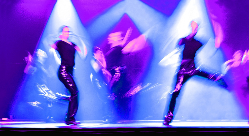 art_abstarct_Dance_blue_2403a | abstarktes Tanzbild. aufgenommen während einer Tanzveranstaltug des Ballettstudio Gründler, Offenburg