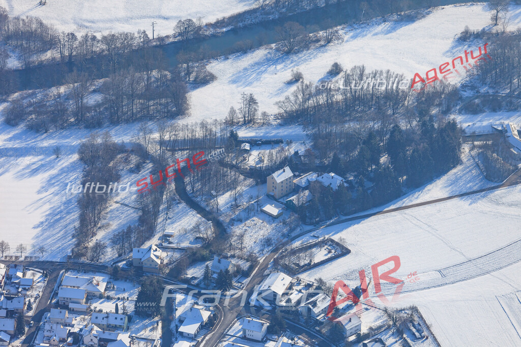 Luftbild von Krappenroth Lichtenfels - Luftaufnahme wurde 2016 von https://frankenair.de mittels Flugzeug (keine Drohne) erstellt - die Geschenkidee