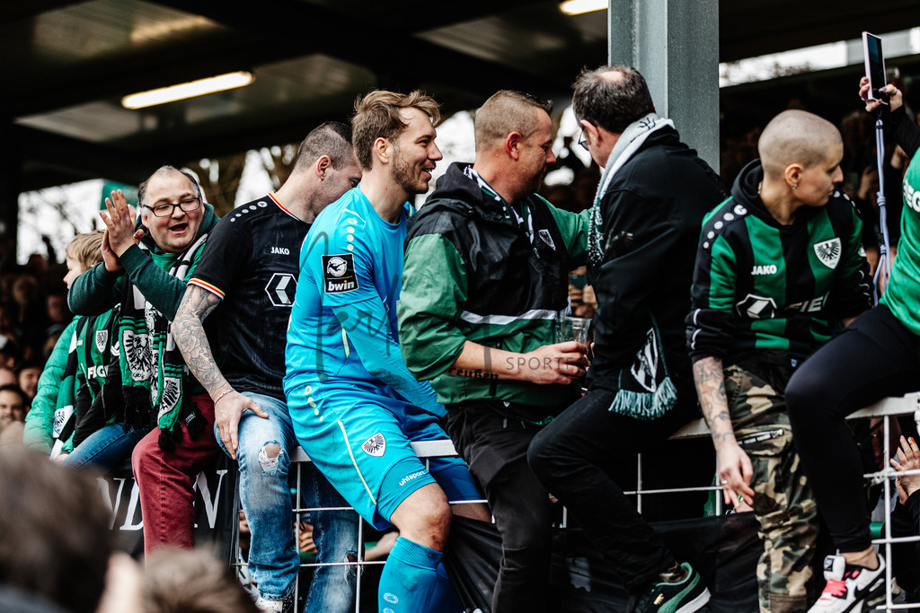 3. Liga, Saison 2023/24, 31. Spieltag: SC Preußen Münster - Dynamo Dresden | Münster, 30.03.2024: 3. Liga, 31. Spieltag, SC Preußen Münster gegen Dynamo Dresden im LVM-Preußenstadion in Münster. Foto: sportfotografie.ms | Markus Paletta - Realisiert mit Pictrs.com