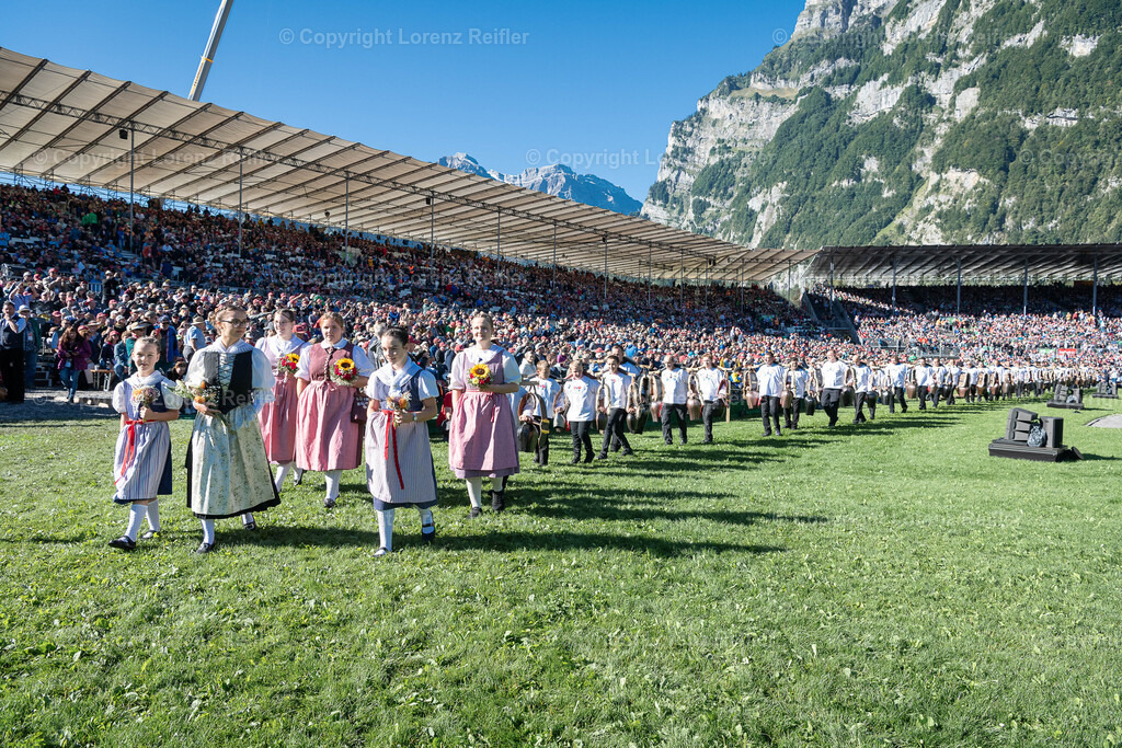 Schwingen -  ESAF Sonntag 2025 | Mollis, 31.8.25, Schwingen - ESAF Sonntag.