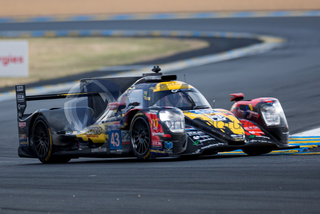 Trainproduction-20230610-2243 | LE MANS,FRANCE,10.Jun.23 - MOTORSPORTS - WEC, FIA World Endurance Championships, 24 Hours of Le Mans, Circuit de la Sarthe, race. Image shows Tom van Rompuy (BEL), Ugo de Wilde (BEL) and Maxime Martin (BEL/ DKR Engineering). Photo: Trainproduction / Matthias Trinkl