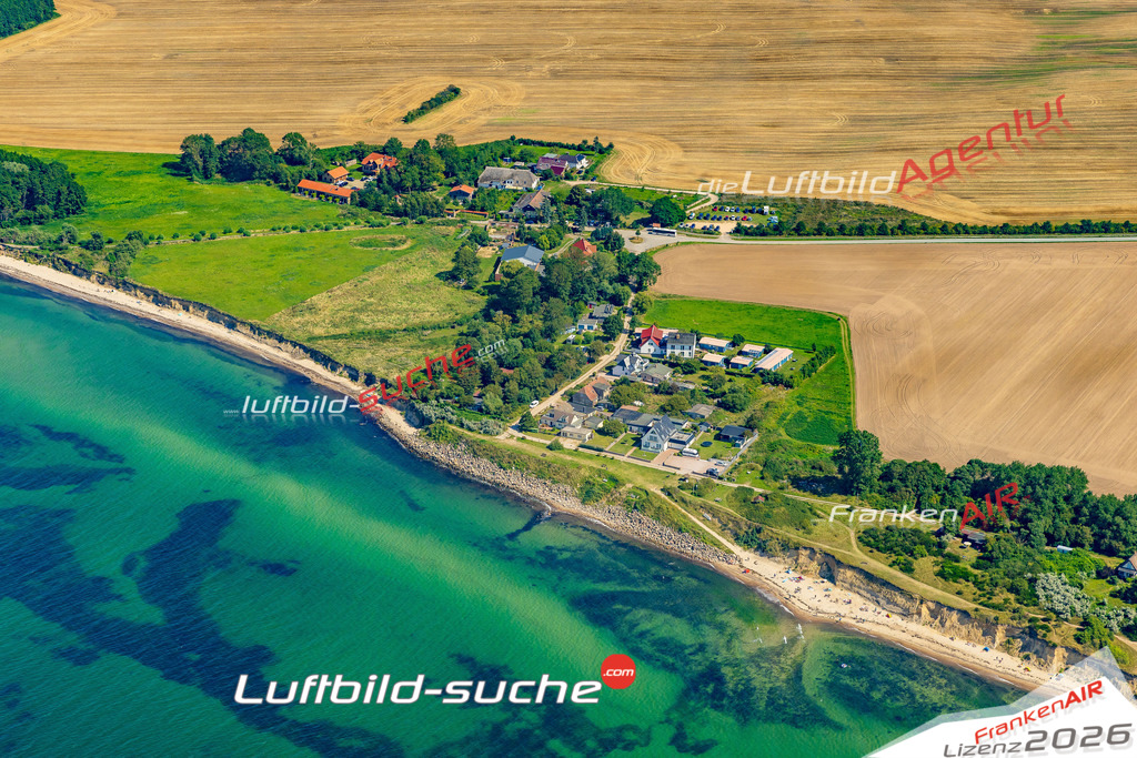 Meschendorf Rerik Bild- Das Luftbild wurde 2025 vom UL-Flugzeug heraus erstellt ( keine Drohne bzw. Drohnenaufnahme ) - Hochauflösende Luftaufnahme -Nicht vergleichbar mit Google Maps oder Satelittenbilder- Die Geschenkidee !Mit Lizenz und Bildrechte bestellbar - CC