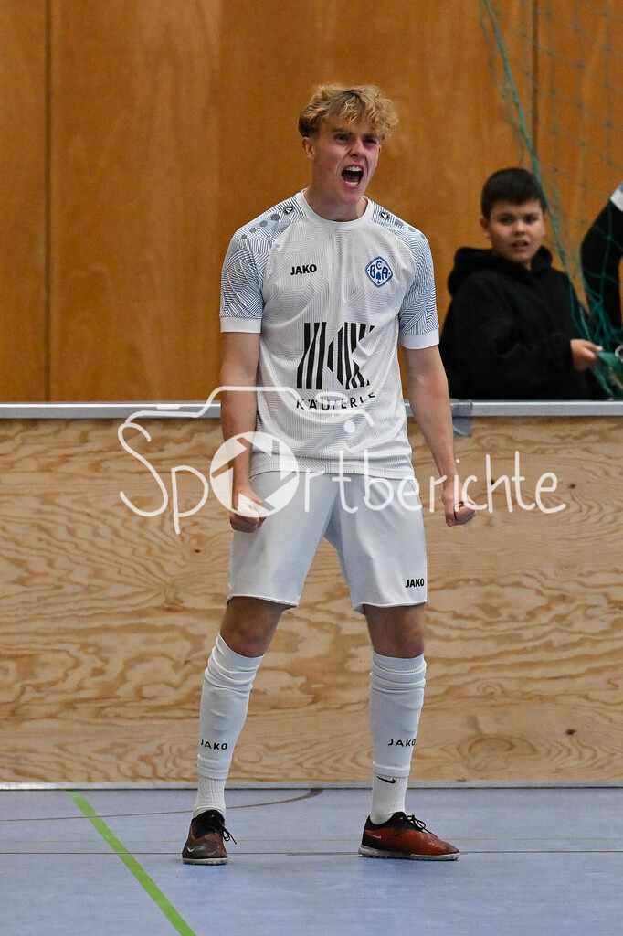 Weihnachtscup BC Aichach | Halbfinale Aichach - Rinnenthal / Tor Aichach