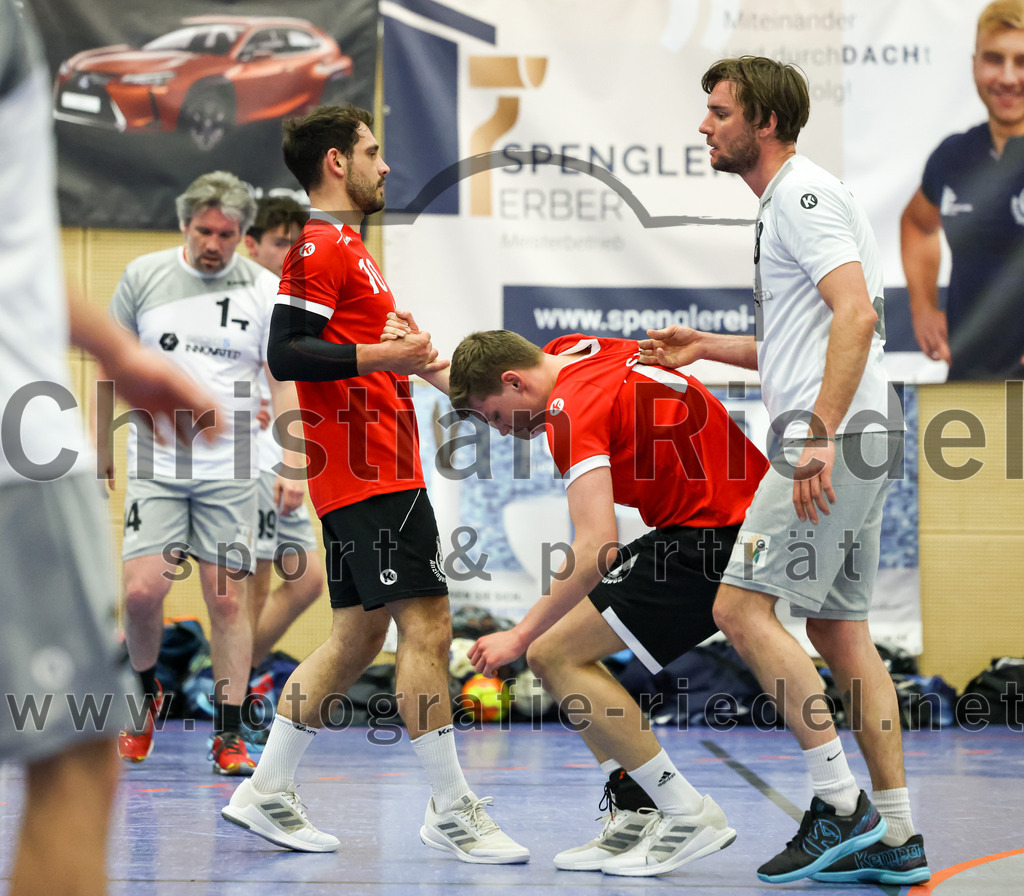 2023-04-01_031_SV_Anzing_gegen_TuS_Prien | Anzing, Deutschland, 01.04.2023:
Handball, Bezirksliga 2022 / 2023, 12. Spieltag, SV Anzing gegen TuS Prien, Endergebnis: 

Foto: Christian Riedel / fotografie-riedel.net