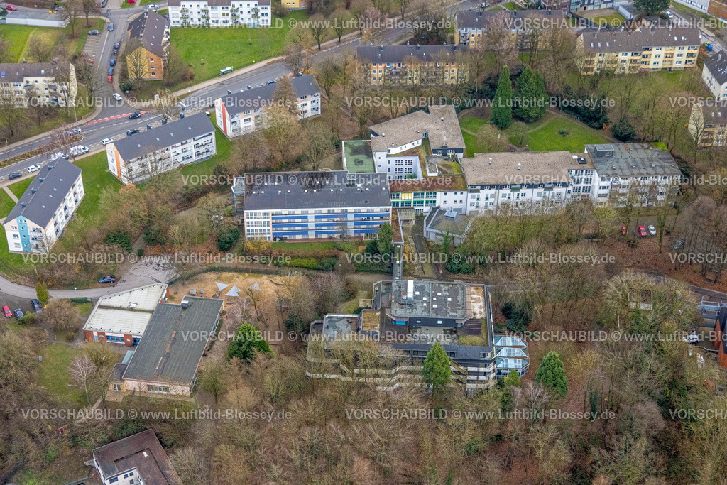 Velbert251201231 | , Luftbild, DRK Seniorenzentrum Velbert gGmbH, evang Kirchengemeinde Velbert Kindergarten Wordenbeck, Wordenbecker Weg, Velbert, Bergisches Land, Nordrhein-Westfalen, Deutschland
