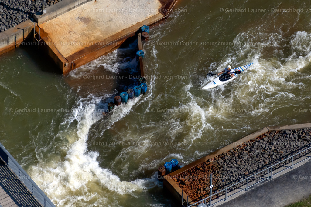 4042034 | Der Kanupark Markkleeberg ist die zweite weltcuptaugliche künstliche Wildwasseranlage in Deutschland neben dem Eiskanal in Augsburg