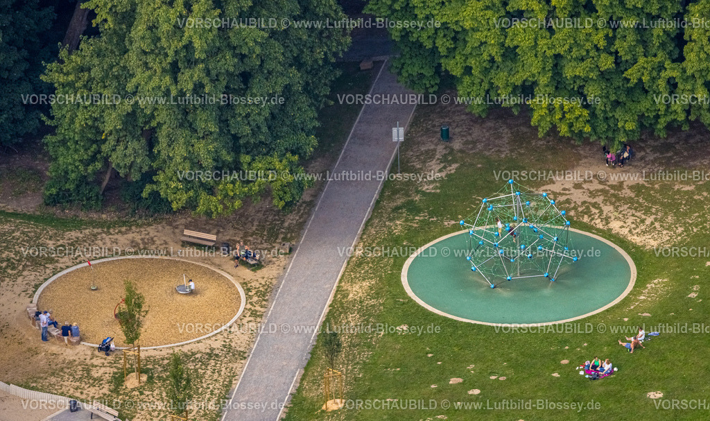 Witten230701851 | Luftbild, Neuer Spielplatz auf dem Hohenstein, Witten, Ruhrgebiet, Nordrhein-Westfalen, Deutschland