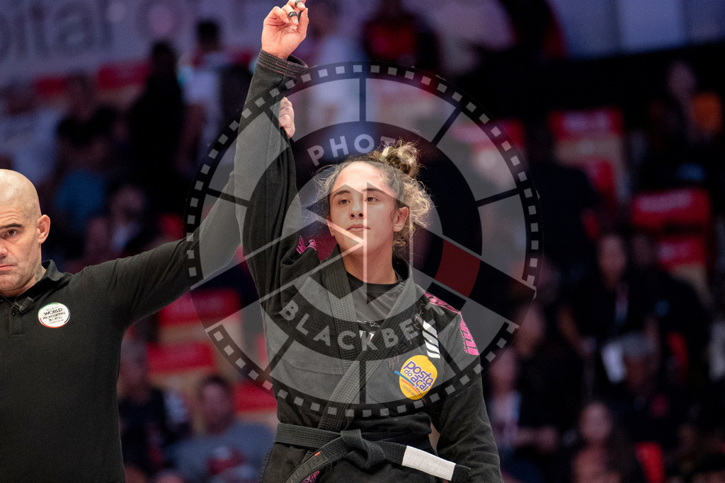 20231108PBB1461 | Fighters compete during the AJP World Professional Championship in the Mubadala Arena in Abu Dhabi, Arab United Emirates, on November 8, 2023.
