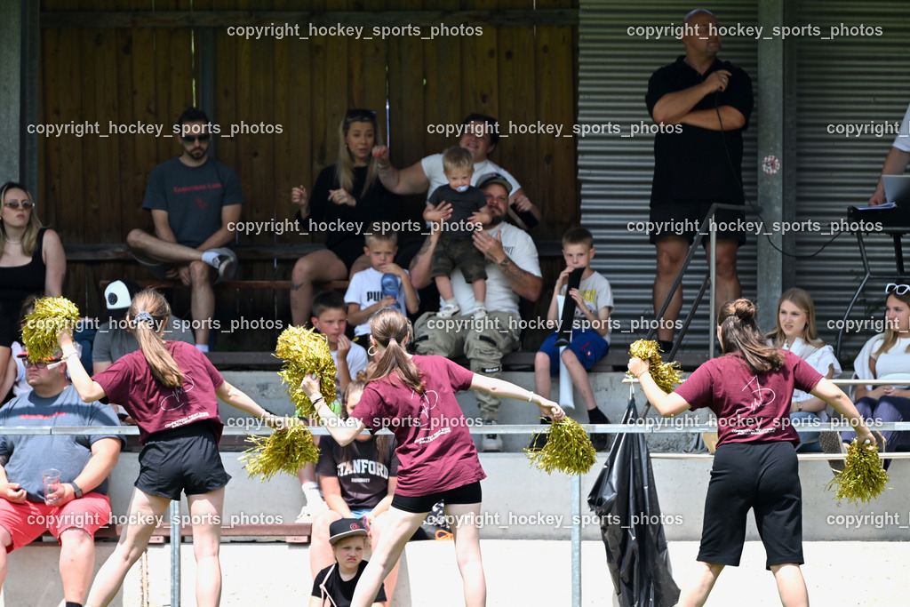 Carinthian Lions vs. Cineplexx Blue Devils | Cheer Leader Carinthians Lions, Carinthian Lions vs. Cineplexx Blue Devils, Carinthian Lions vs. Cineplexx Blue Devils am 09.06.2025 in Klagenfurt (ASV Sportplatz), Austria, (Photo by Bernd Stefan)