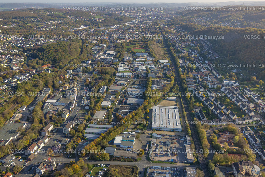 Hagen221015465 | Luftbild, Gewerbegebiet Westerbauer, Enneper Straße, Sport- und Freizeitanlage Hagen-Haspe, Haspe-West, Hagen, Ruhrgebiet, Nordrhein-Westfalen, Deutschland