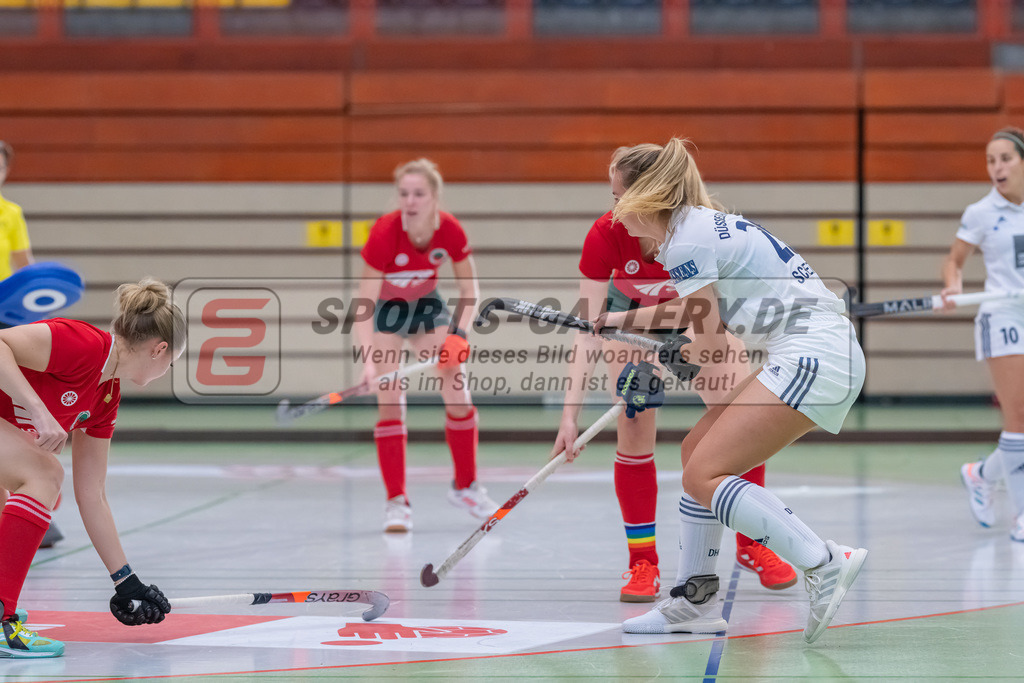 HK_20221126_101710 | 1. Bundesliga ( Halle ) Damen Crefelder HTC - Düsseldorfer HC am 27.11.2022 Crefelder HTC, Krefeld , Luca Scheuten ( Düsseldorfer HC #20 )