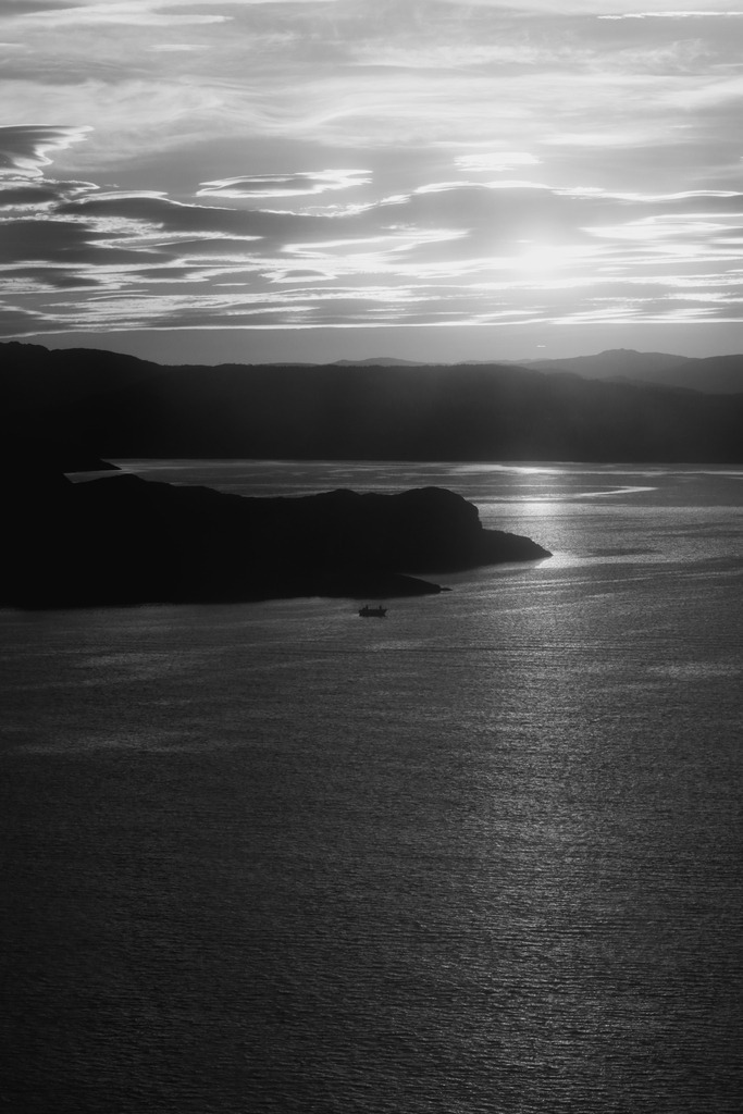 Sonnenuntergang über den Fjorden | Landschaftsbilder-MV - Realisiert mit Pictrs.com