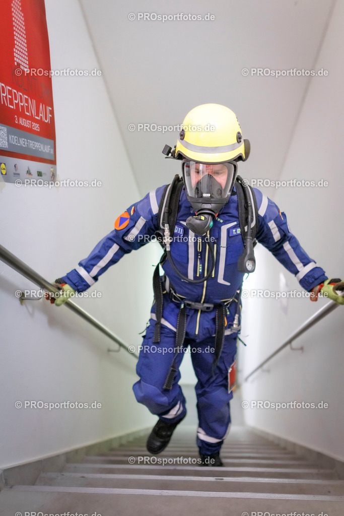 KölnTurm Treppenlauf; Köln, 03.08.2025 | Impressionen vom KölnTurm Treppenlauf am 03.08.2025 in Köln (Nordrhein-Westfalen). 