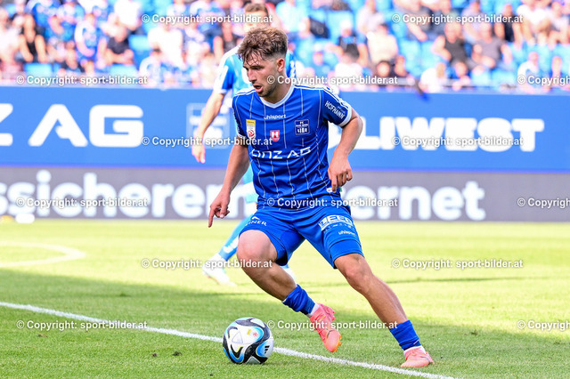 AUT, Admiral Bundesliga, FC Blau Weiss Linz vs FK Austria Wien | 18.05.2024, Hofmann Personal Stadion Linz, AUT, Admiral Bundesliga, FC Blau Weiss Linz vs FK Austria Wien, im Bild  Simon Seidl (Blau Weiss Linz)


// Admiral Bundesliga Match between FC Blau Weiss Linz vs FK Austria Wien in Linz, Austria on 2024/05/18
