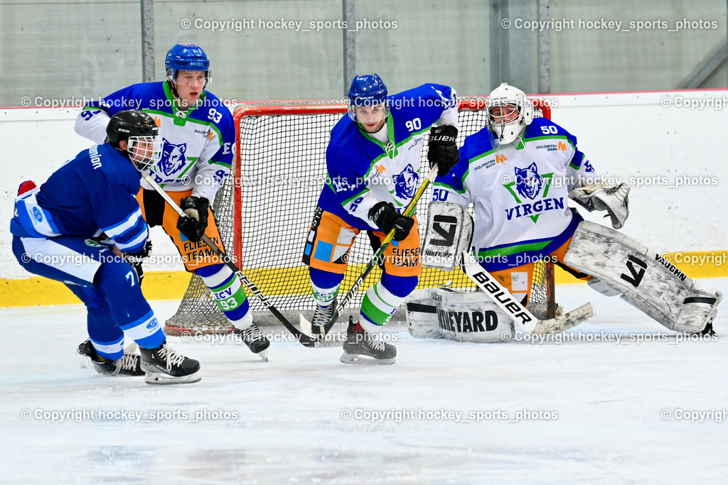  EC Tigers Paternion vs. EC Virgen 8.1.2022 | #7 Kreuger Matthias, #93 Stadler Dominik, #90 Gasser Sandro, #50 Berger Matthias