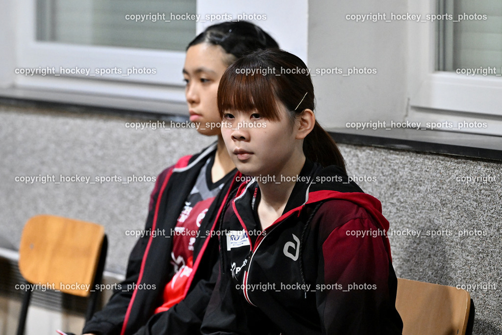 SCO Sprengnetter Bodensdorf vs. SU Sparkasse Kufstein  | Yui Harada, Chi-Shiuan Chen, SCO Sprengnetter Bodensdorf vs. SU Sparkasse Kufstein , SCO Sprengnetter Bodensdorf vs. SU Sparkasse Kufstein am 08.02.2026 in Bodensdorf (SCO Sportheim), Austria, (Photo by Bernd Stefan)