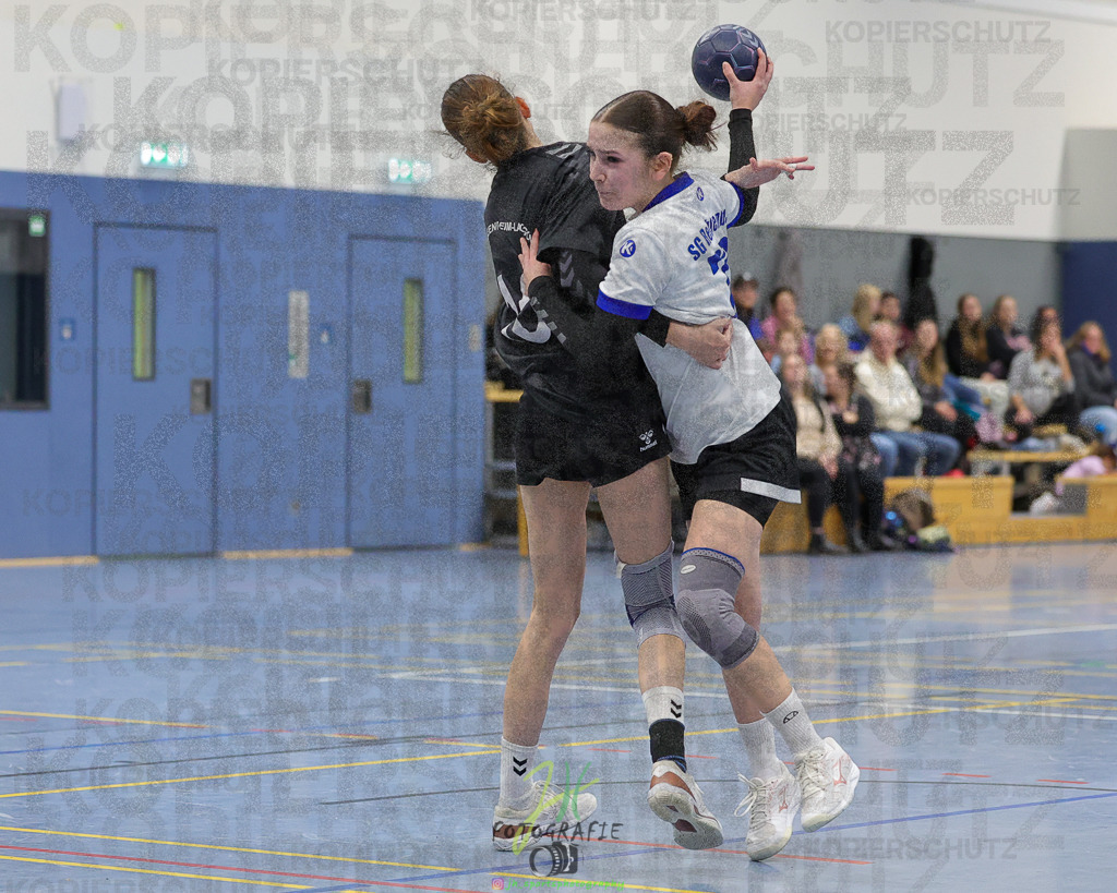 Frauen 2. Bezirksklasse, SG Rechtenbach - HSG Kleenheim/Langgöns III | Frauen 2. Bezirksklasse, SG Rechtenbach - HSG Kleenheim/Langgöns III am 16.11.2024 in Rechtenbach (Sporthalle Rechtenbach)Photo © 2024 - Jörg Heinrich - Realisiert mit Pictrs.com