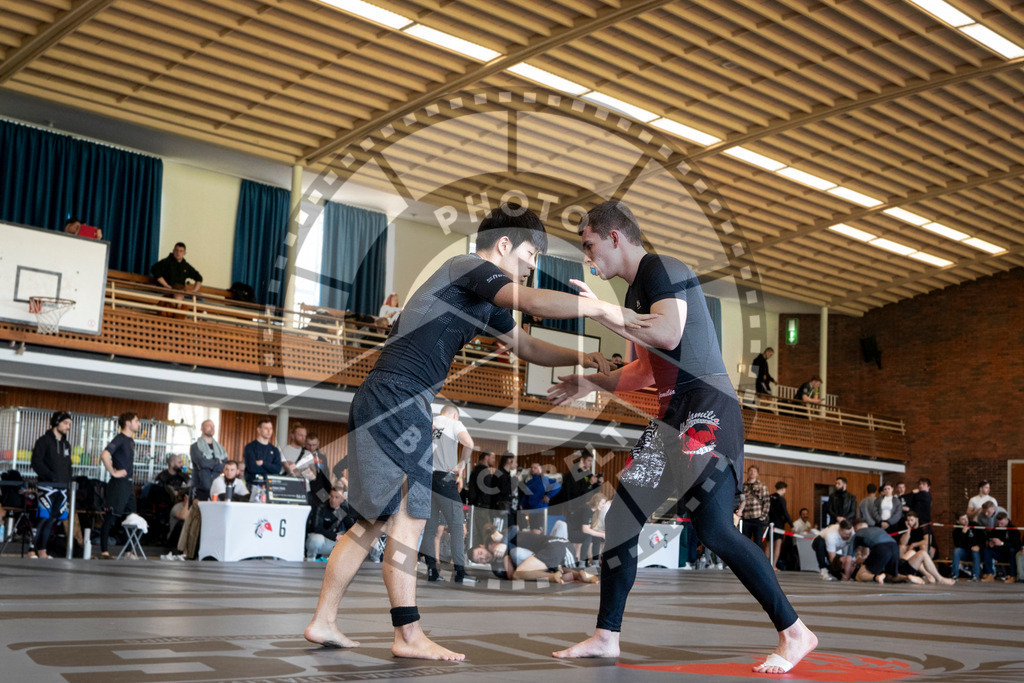 20240309PBB5470 | Fighters compete during the International Luta Livre (ILLCS) Spring Championship in Hannover, Germany, on March 9, 2024.