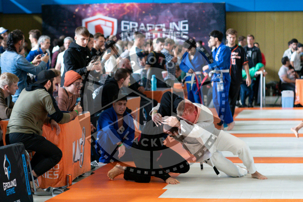 20240915PBB1030 | Athletes compete during the Grappling Industries’ grappling and Brazilian jiu-jitsu competition in Berlin, on September 15, 2024.