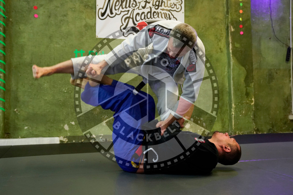 20240413PBB8139 | Fighters compete during the Grapplethon 24hours of rolling for a reason in Hamburg, Germany, on April 13, 2024.