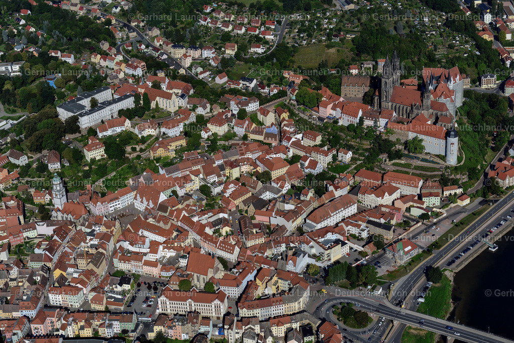 3636852 | MEIßEN 25.08.2016 Altstadtbereich und Innenstadtzentrum  in Meißen im Bundesland Sachsen, Deutschland // Old Town area and city center  in Meißen in the state Saxony, Germany Foto: Gerhard Launer
