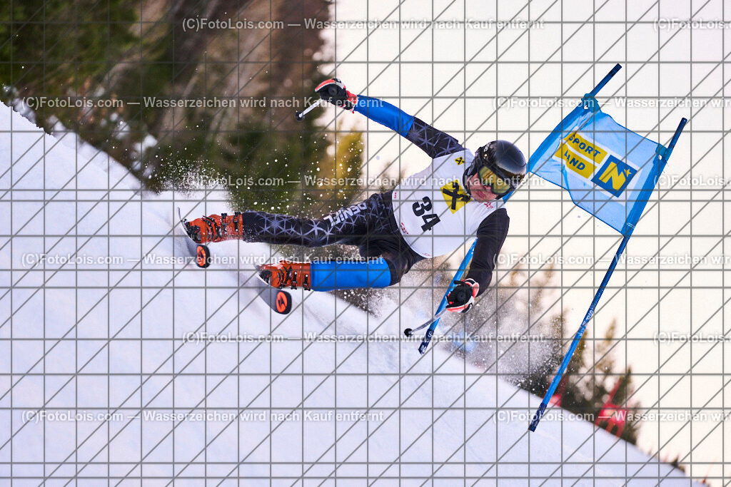 ALP0559_MastersCup-RTL-I_LKHF_Hintersteiner Leopold | NÖ Raiffeisen MastersCup, Jugend - Damen - Herren, Riesentorlauf-Rennen 1 auf der Fuchswaldpiste, durchführender Verein: Schiklub Lackenhof, So 9. Februar 2025.