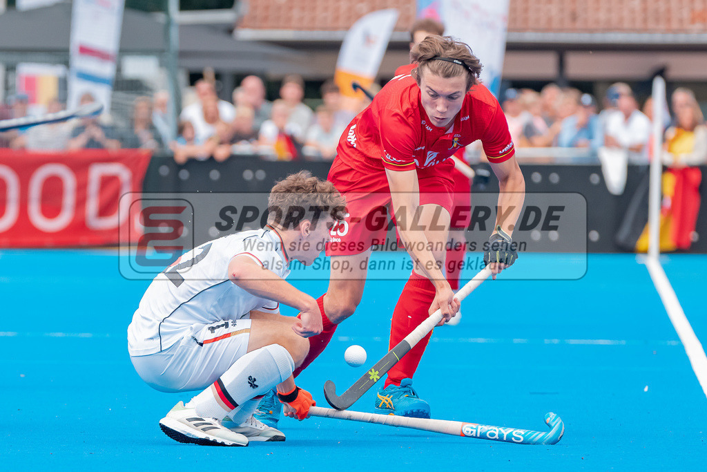 HK_20230716_102891 | Euro Hockey MU18 Boys Finale Belgium vs Germany Championship Girls &amp; Boys am 16.7.2023 CHTC , Krefeld ,