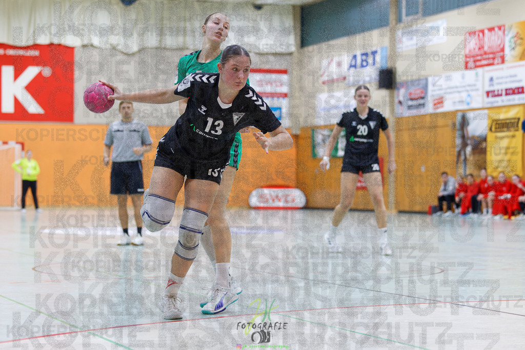 2024-10-19_187 | Jugendbundesliga B-Jugend weiblich; HSG Kleenheim/Langgöns - Longericher SC am 19.10.2024 in Oberkleen (Weidig-Halle) - Realisiert mit Pictrs.com