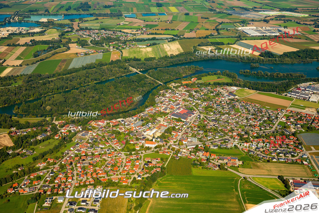 Das Luftbild zeigt :  Mamming - Die Luftaufnahme wurde 2023 vom UL-Flugzeug aus erstellt ( keine Drohne ) - Hochauflösende Luftaufnahme - Für grossformatige Ausdrucke geeignet. Die Geschenkidee !Mit Lizenz und Bildrechte bestellbar