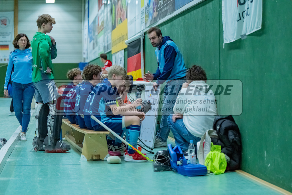 HK_20240225_108425 | 2. Halbfinale Deutsche Meisterschaft MU14 am 25.2.2024 Halle RW Köln, Köln ,