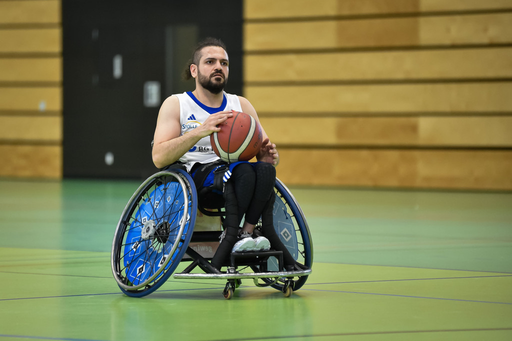 2024-03-17-0433 | #, RSKV Tübingen vs. BG Baskets Hamburg, Rollstuhlbasketball 2. Bundesliga, Saison 2023/24, 17.03.2024
Foto: Ralph Kunze - Realisiert mit Pictrs.com