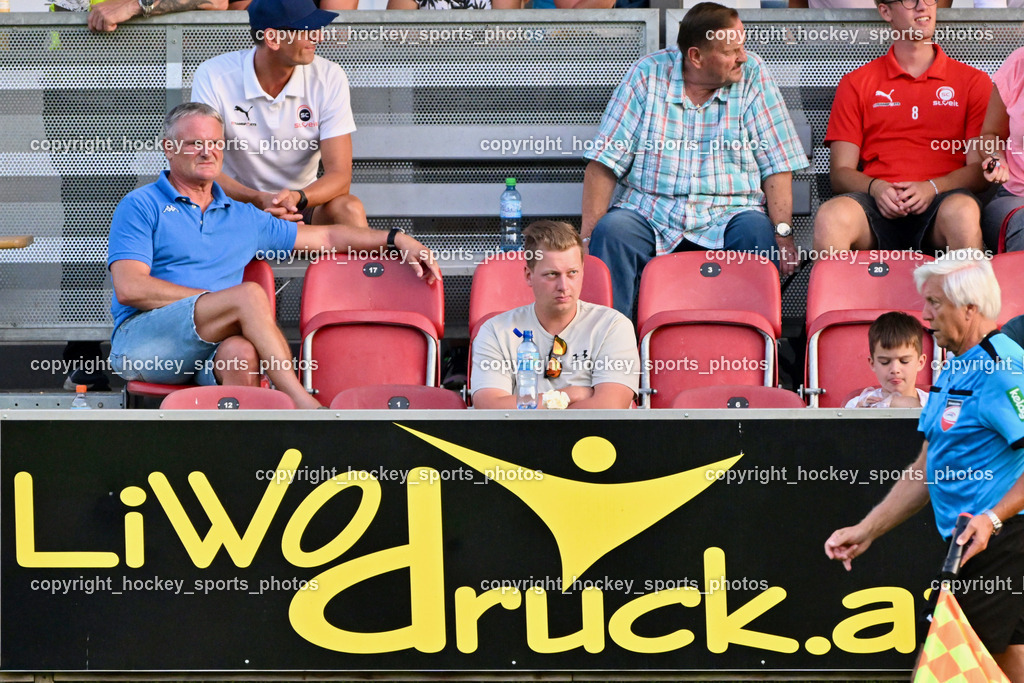 FC Lendorf vs. SC St.Veit | Besucher Thomas Morgenstern Arena, Martin Bodner, FC Lendorf vs. SC St.Veit, FC Lendorf vs. SC St.Veit am 17.08.2024 in Lendorf (Thomas Morgenstern-Arena), Austria, (Photo by Bernd Stefan)