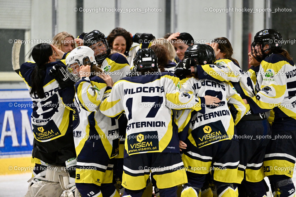 WILDCATS PATERNION & Lady Hawks Siegerehrung-Meisterfeier | Jubel Wildcats Paternion Mannschaft, WILDCATS PATERNION &amp; Lady Hawks Siegerehrung-Meisterfeier, WILDCATS PATERNION &amp; Lady Hawks Siegerehrung-Meisterfeier am 12.03.2025 in Steindorf (Ossiachersee Halle), Austria, (Photo by Bernd Stefan)