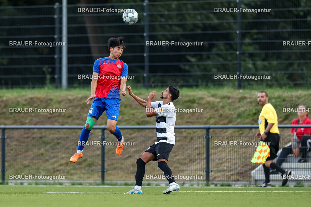 1_KFCWAT_20250723_0794.JPG -  - KFC Uerdingen - SG Wattenscheid 09 - Testspiel | Krefeld, Deutschland, 23.07.25: Seongsun You (KFC Uerdingen) in Aktion, am Ball, Einzelaktion waehrend des Testspiel Spiels zwischen KFC Uerdingen - SG Wattenscheid 09 in der Covestro Sportpark am 23. July 2025 in Krefeld, Deutschland. (Foto von Stefan Brauer/Brauer-Fotoagentur)