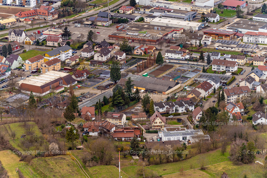 Ettenheim-12-03-23-1-12 | Bilder Fotos Luftbilder Luftaufnahmen Deutschland Süden Westen Schwarzwald Baden Württemberg  