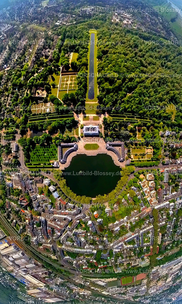 Duesseldorf240590097SchlossBenrath-3 | Luftbild Blossey Luftbilder NRW Deutschland
