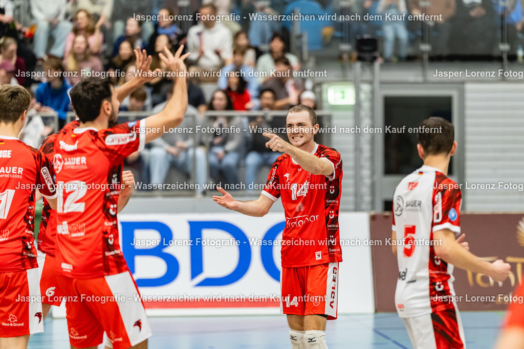 Volleyball I Herren I Saison 2026-2027 I 2. Bundesliga Nord I 06. Spieltag I Kieler TV - VV Humann Essen | Jasper Lorenz Fotografie - Realisiert mit Pictrs.com